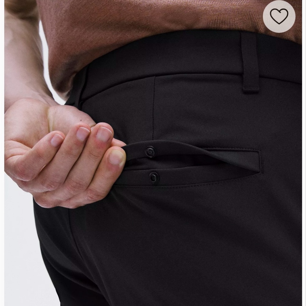 Men's Lululemon Commission pant Warpstreme slim 34L - Picture 5 of 6